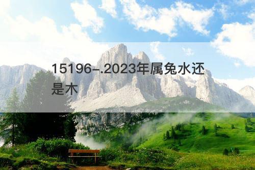 2023年属兔水还是木