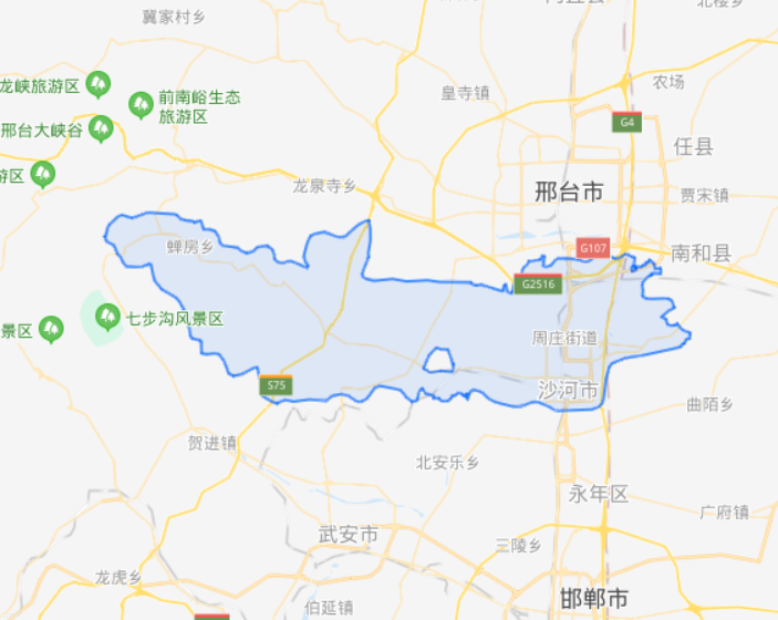 河北省邢台市沙河市属于哪个区（沙河市属于哪个省份的城市）(图2)