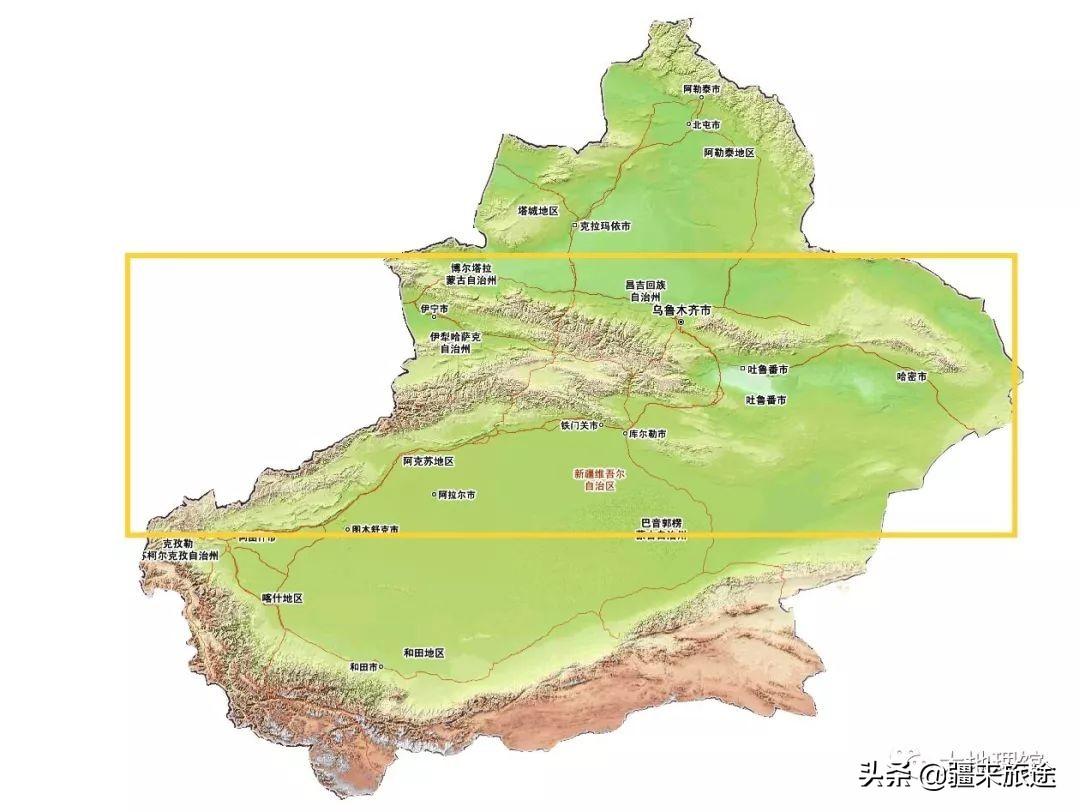 新疆号称三山夹两盆三山指什么两盆指什么（新疆三山夹两盆三山指什么）(图4)