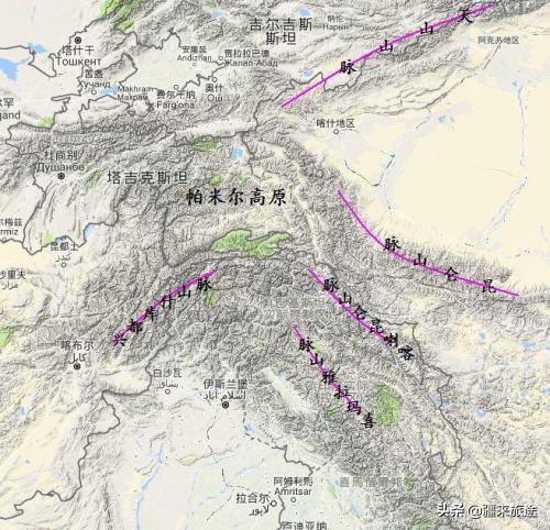 新疆号称三山夹两盆三山指什么两盆指什么（新疆三山夹两盆三山指什么）(图7)