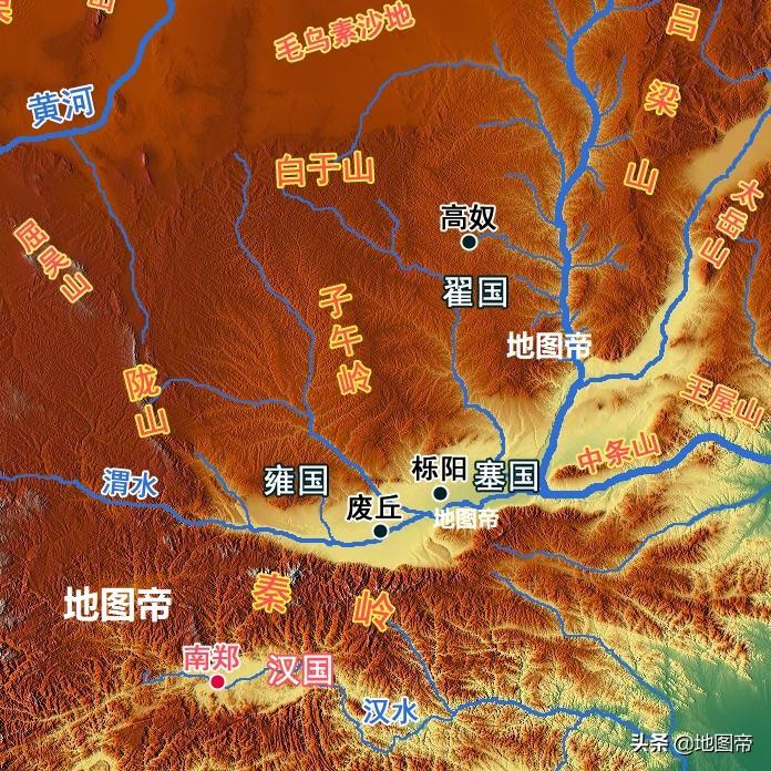 三秦是陕西吗（陕西省面积多少平方公里）(图11)