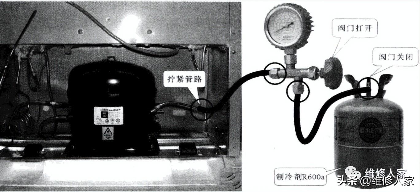 冰箱如何加制冷剂详细（冰箱怎么加制冷剂）(图5)