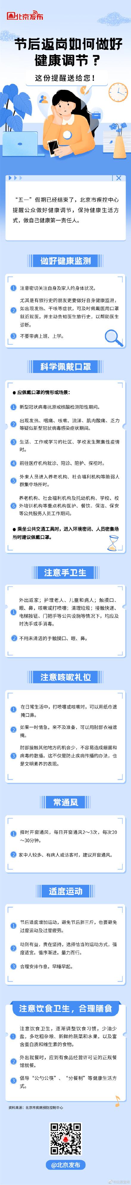 节后返岗如何做好健康调节？这份提醒送给您