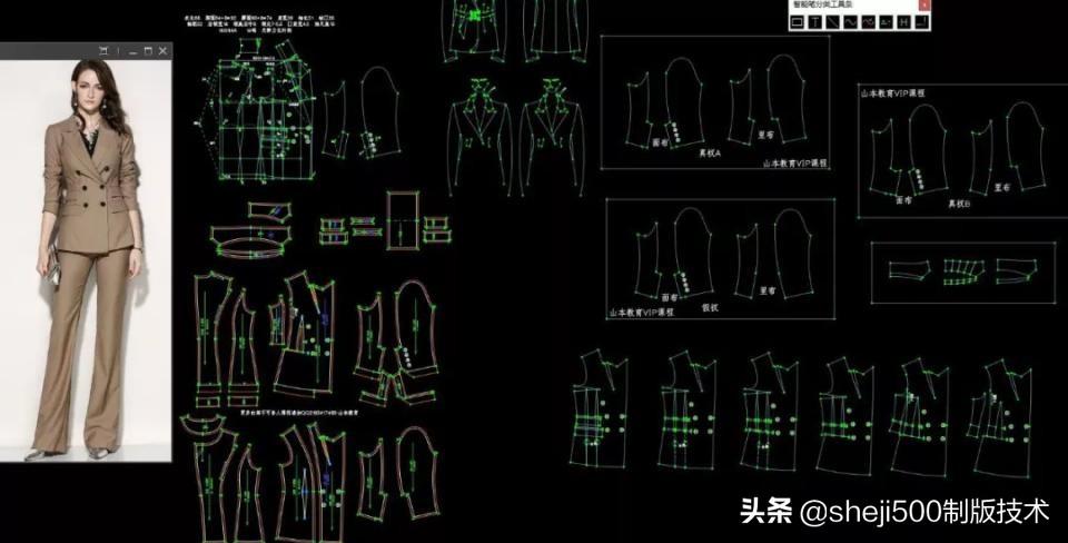 服装打板图插图(6)