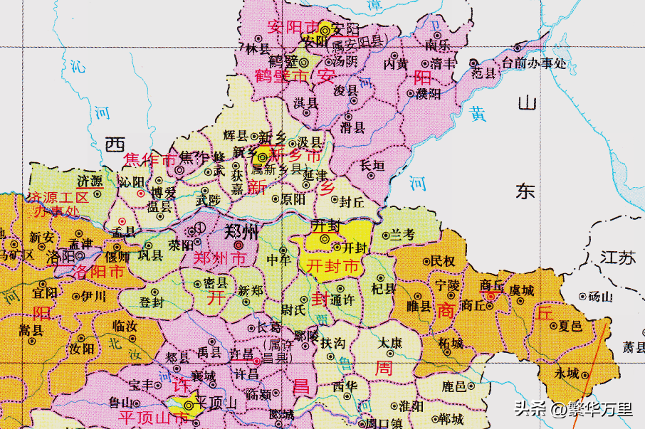 河南地级市划分（河南几个地级市）(图10)