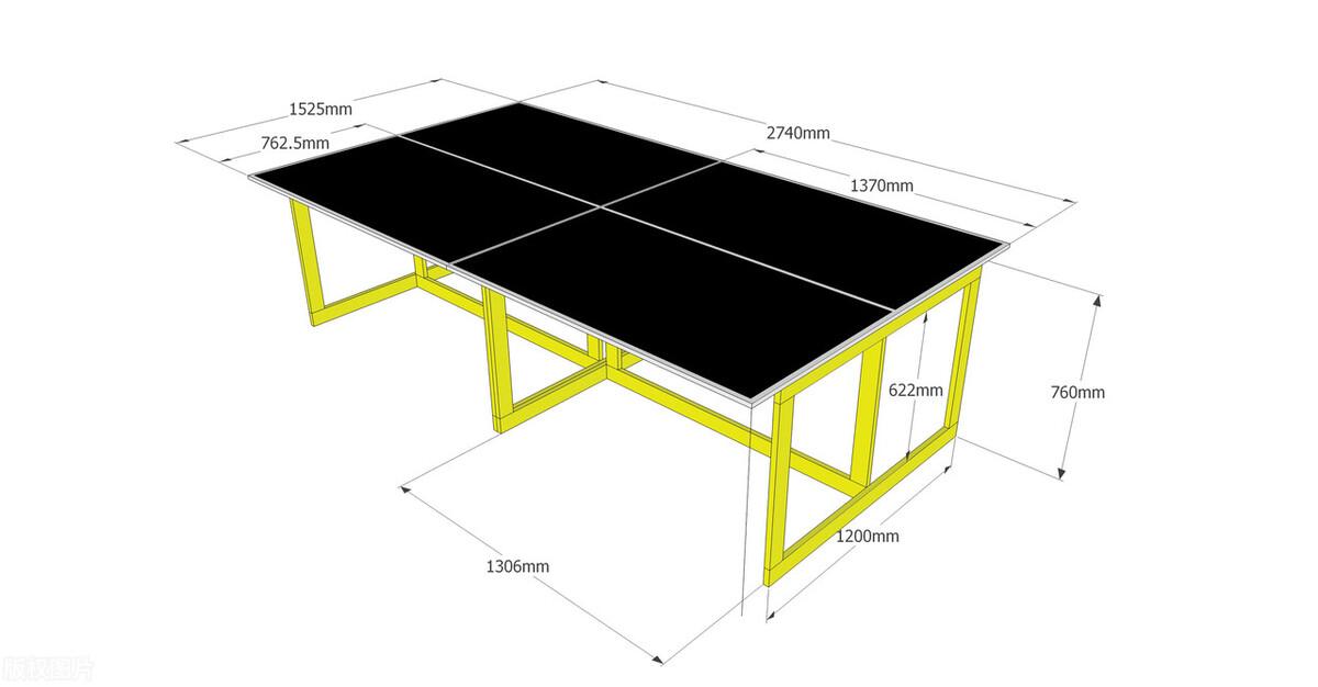 乒乓球桌高76什么单位（乒乓球桌高度标准尺寸多少）(图2)