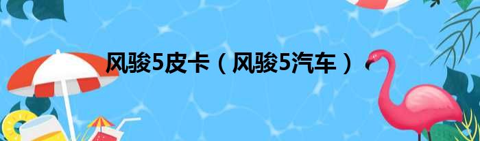 风骏5皮卡（风骏5汽车）