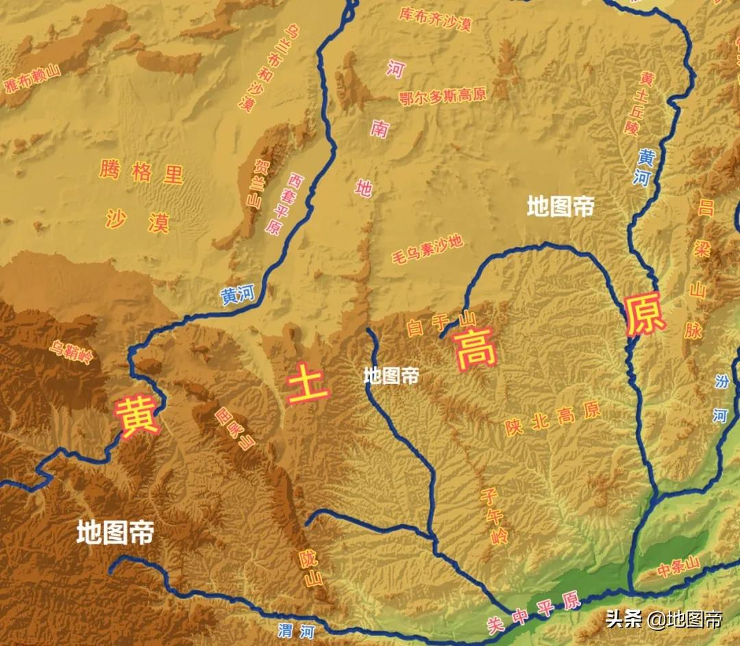 黄土高原覆盖哪几个省（黄土高原的范围有多大）(图5)