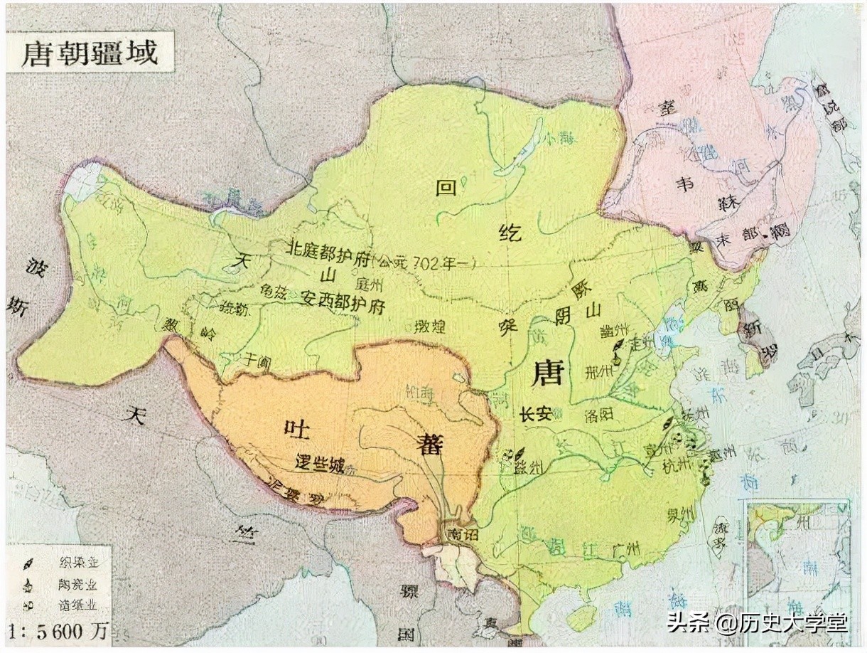 唐朝的国土面积有多少平方公里（唐朝国土面积有多大）(图2)