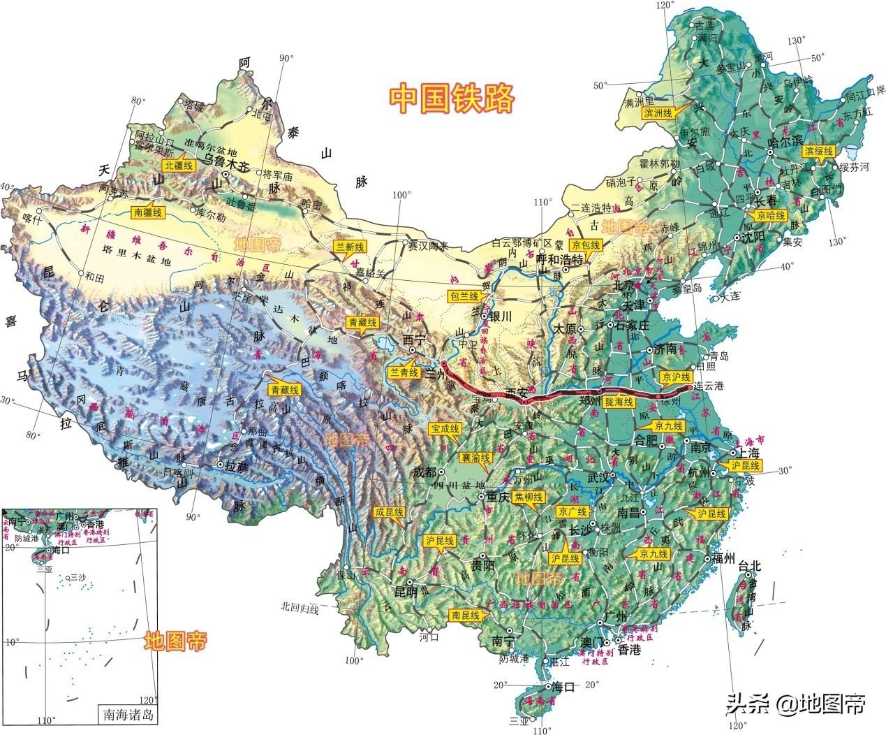 陇海铁路是什么走向（陇海铁路为什么叫陇海）(图1)