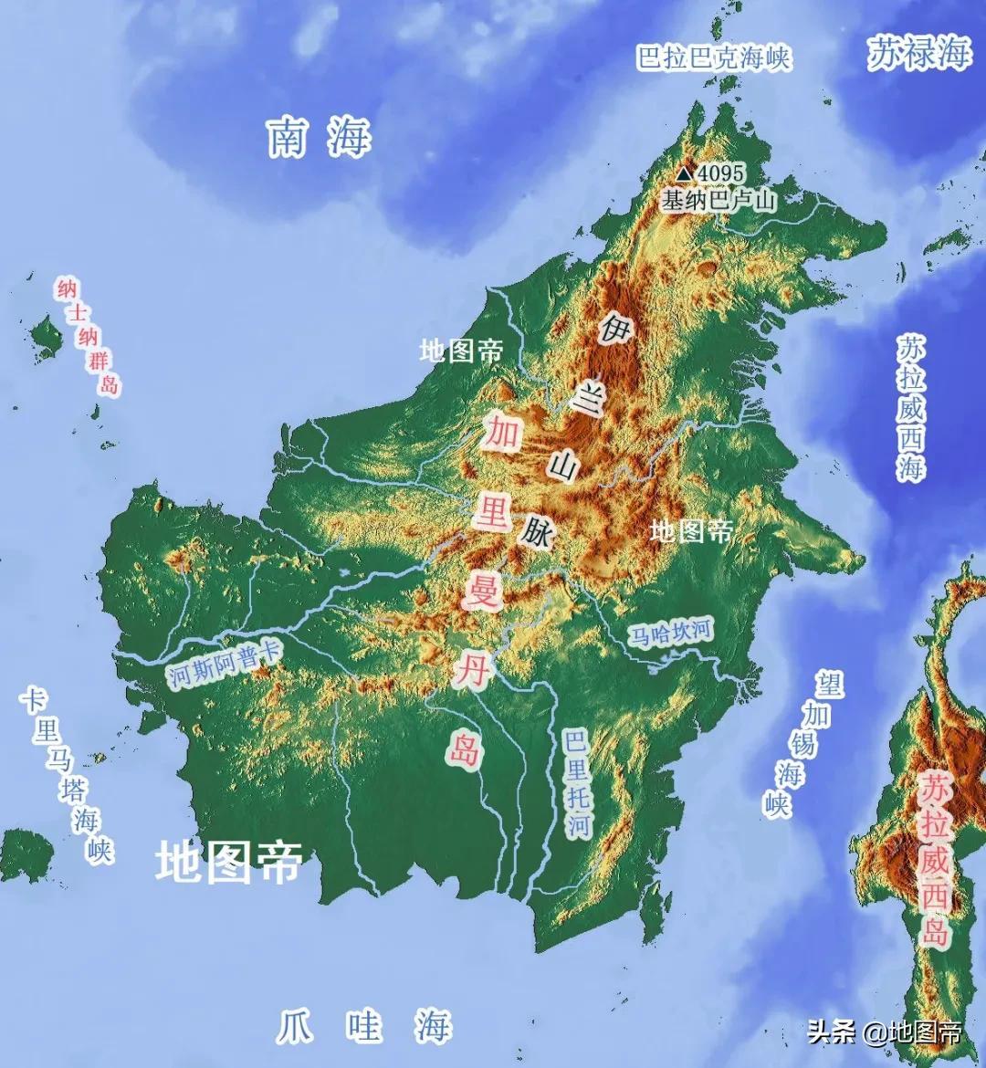 爪哇岛和加里曼丹岛位置的异同（印尼国土面积多少平方公里）(图9)