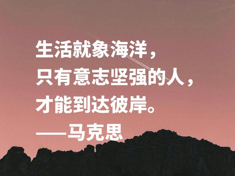 马克思的思想都带来了哪些影响（马克思名言都有哪些）(图12)