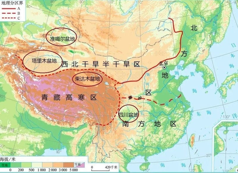 柴达木盆地位于什么（柴达木盆地位于我国的哪个高原）(图1)