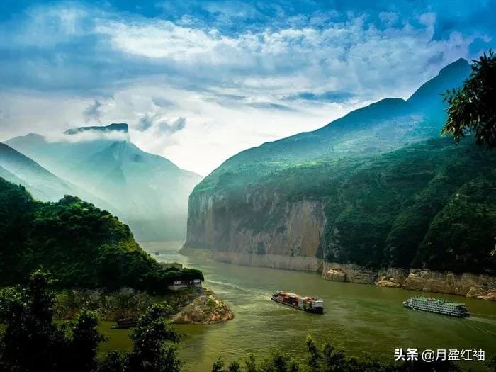 白帝城三峡工程淹了吗（朝辞白帝彩云间指哪里）(图1)