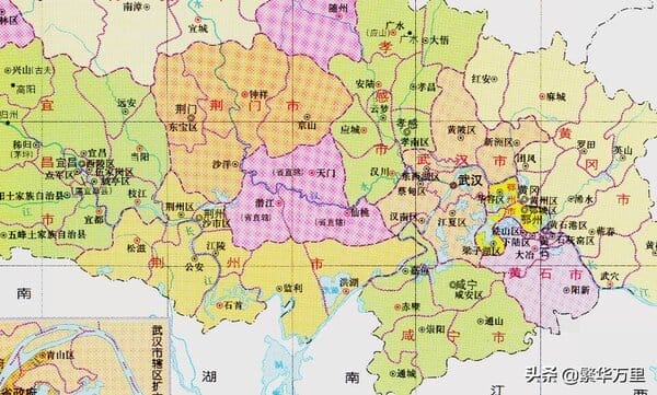 原来荆州地区有哪些县（荆州在哪个省份）(图7)