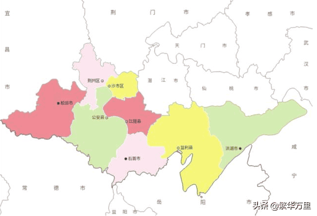 原来荆州地区有哪些县（荆州在哪个省份）(图9)