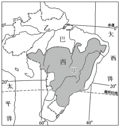 亚马孙河和密西西比河水系特征（密西西比河流向和注入）(图7)