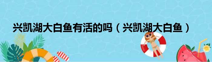 兴凯湖大白鱼有活的吗（兴凯湖大白鱼）