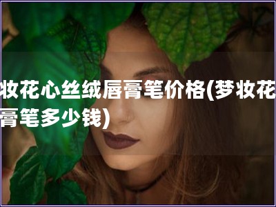 梦妆花心丝绒唇膏笔价格(梦妆花心唇膏笔多少钱)