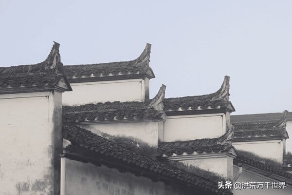 徽派建筑青瓦白墙马头墙是什么讲究（徽派建筑的四大特点顺口溜）(图7)