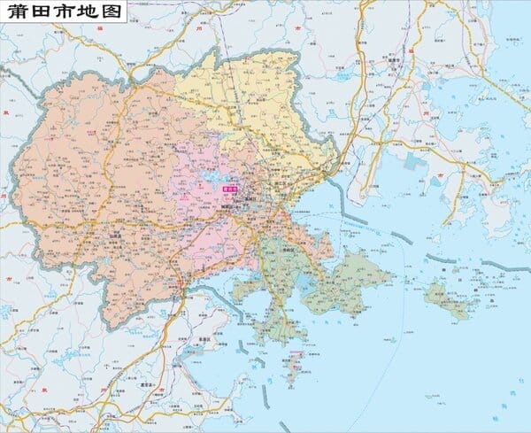 福建莆田的面积有多大（福建莆田在哪里）(图1)