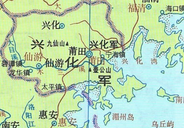 福建莆田的面积有多大（福建莆田在哪里）(图4)