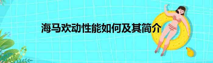 海马欢动性能如何及其简介