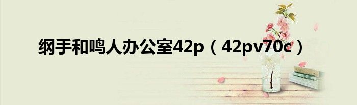  纲手和鸣人办公室42p（42pv70c）