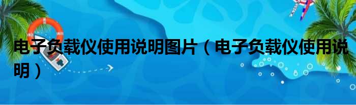 电子负载仪使用说明图片（电子负载仪使用说明）