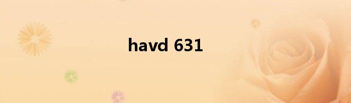  havd 631