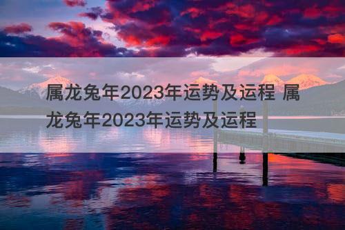 属龙兔年2023年运势及运程 属龙兔年2023年运势及运程