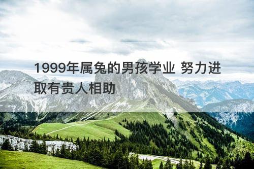 1999年属兔的男孩学业 努力进取有贵人相助